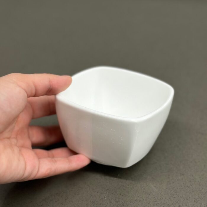 ⁦زبدية بورسلان8.5*8.5*5.5⁩ - الصورة ⁦5⁩