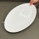 ⁦جاط بورسلان بيضاوي40*26*4⁩ - الصورة ⁦2⁩