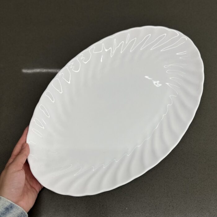 ⁦جاط بورسلان بيضاوي40*26*4⁩ - الصورة ⁦5⁩