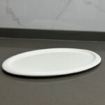 ⁦جاط بورسلان بيضاوي32.5*22*1.5⁩ - الصورة ⁦2⁩