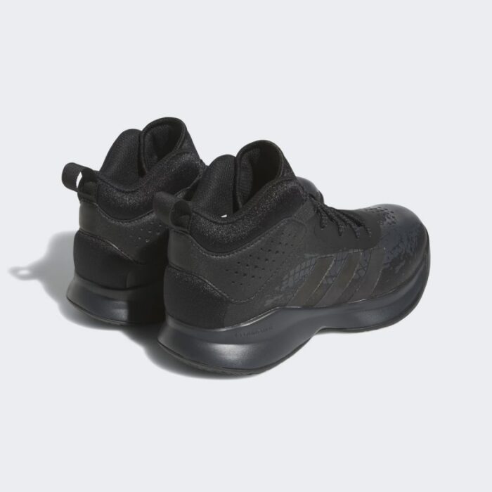⁦adidas Unisex' Cross Em Up 5 Wide Shoes - Black- حذاء اديداس كروس اي ام اب 5 وايد للجنسين لون أسود⁩ - الصورة ⁦5⁩