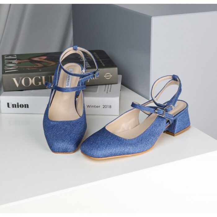 10321334_67db74eb5952f حذاء ستاتي لون أزرق من Sami Boutique - الصورة 1