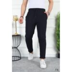 JoggerFit Casual بنطلون شبابي جوكر فت لون كحلي