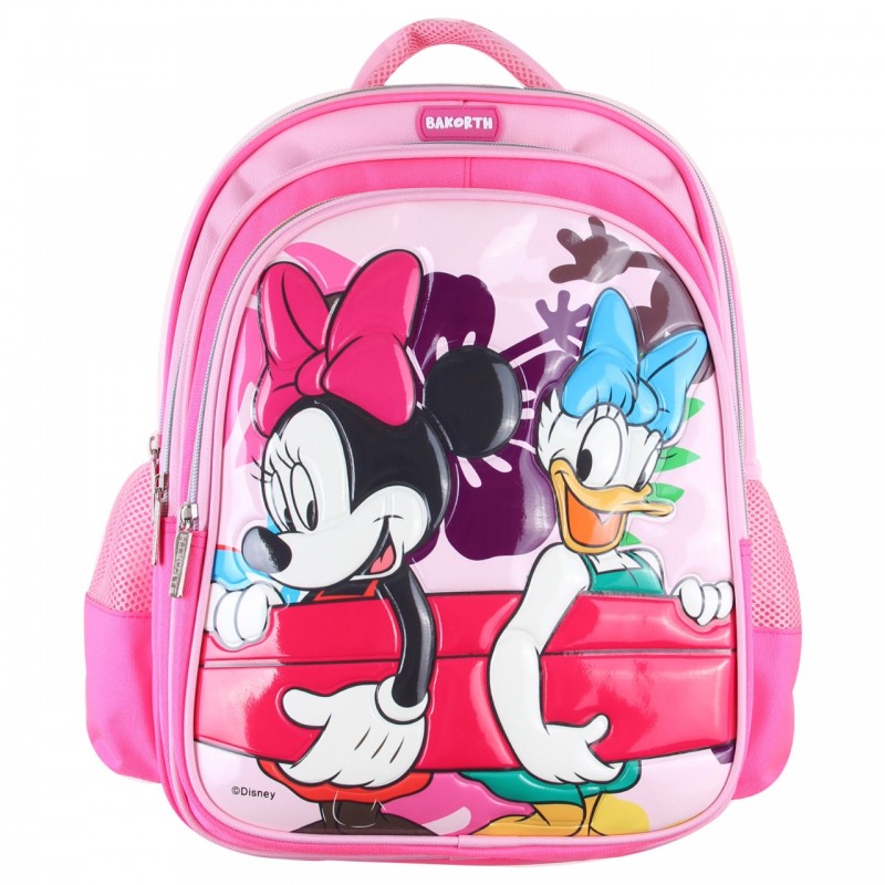 ⁦شنطة مدرسية 16 انش رسمة ميني⁩ - الصورة ⁦1⁩