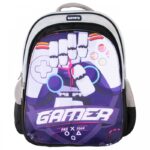 ⁦شنطة مدرسية 14 انش وجه قلاب⁩ - الصورة ⁦2⁩