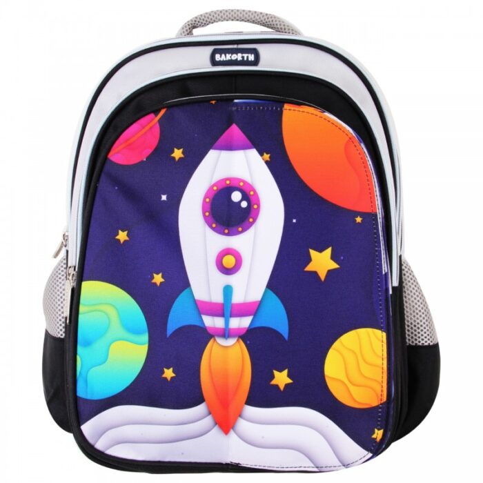 ⁦شنطة مدرسية 14 انش وجه قلاب⁩ - الصورة ⁦3⁩