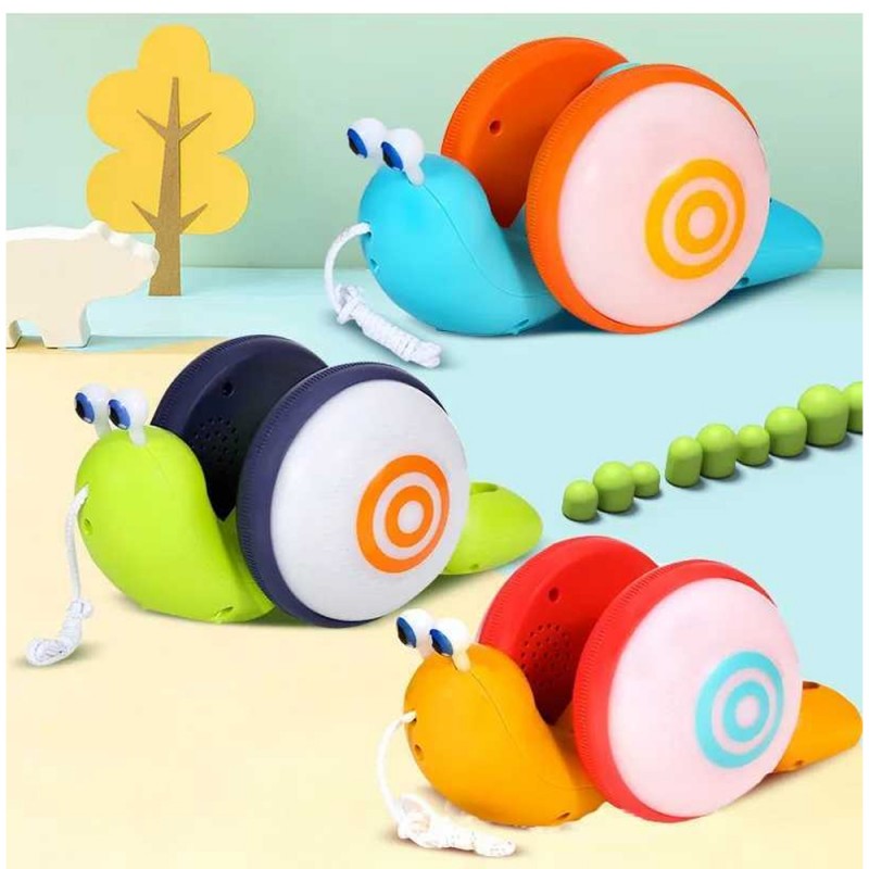 ⁦لعبة الحلزون المتحرك للاطفال يعمل بالبطارية⁩ - الصورة ⁦1⁩