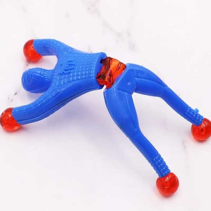 ⁦لعبة سبايدر مان مطاط قابلة للالتصاق قطعة واحدة⁩ - الصورة ⁦6⁩