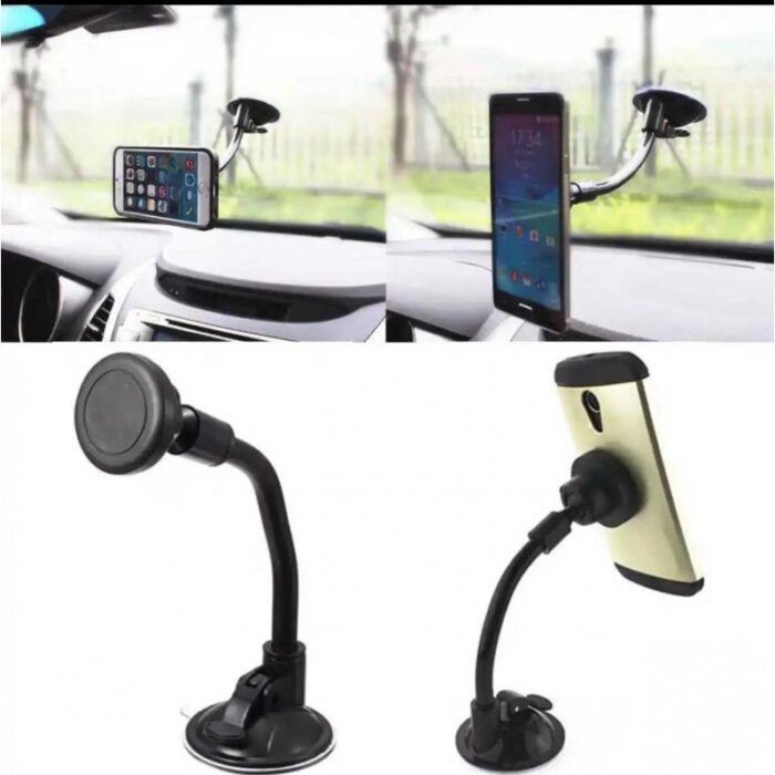 ⁦ستاند للهاتف المحمول قابل للالتصاق على زجاج السيارة⁩ - الصورة ⁦2⁩