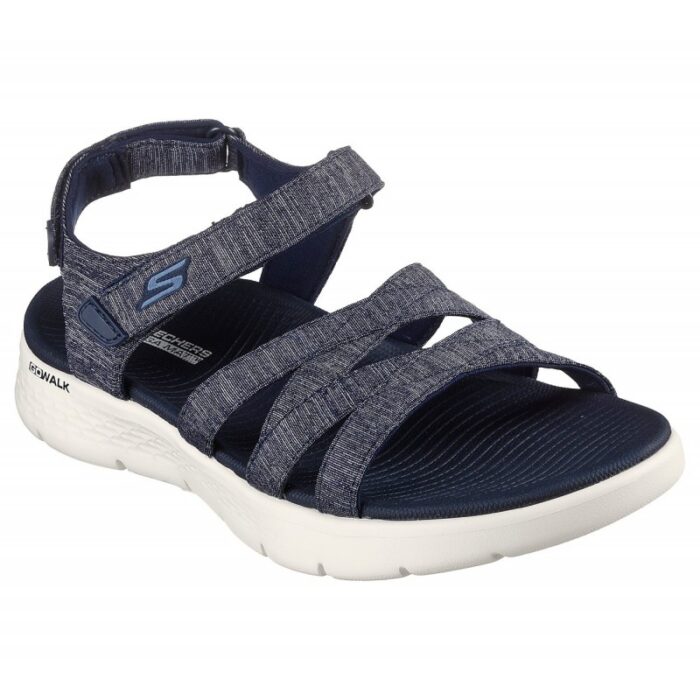 ⁦Skechers Women's GOwalk Flex Sandal  صندل جو ووك فليكس نسائي لون كحلي⁩ - الصورة ⁦2⁩