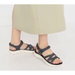 ⁦Skechers Women's GOwalk Flex Sandal  صندل جو ووك فليكس نسائي لون كحلي⁩ - الصورة ⁦6⁩
