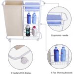 ⁦سلة غسيل معدن كيس و رفوف 0543⁩ - الصورة ⁦3⁩