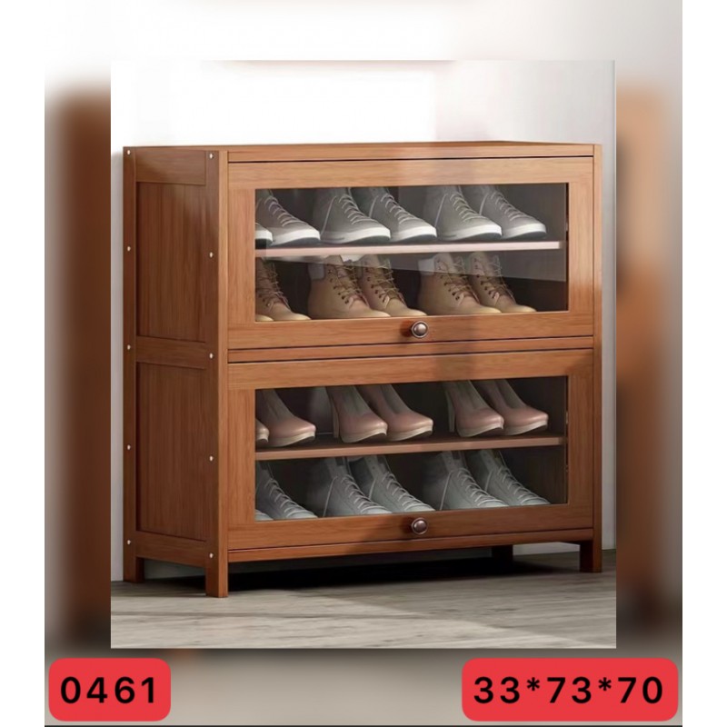 ⁦خزانة احذية باب قلاب 70*73*33 0461⁩ - الصورة ⁦1⁩