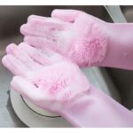 ⁦زوج كفوف جلي سيلكيون ثقيل⁩ - الصورة ⁦4⁩