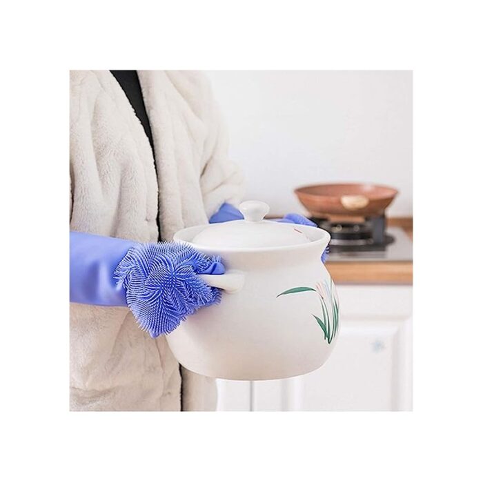 ⁦زوج كفوف جلي سيلكيون ثقيل⁩ - الصورة ⁦6⁩