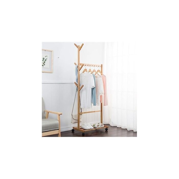 10321610_67db75db97d55 ستاند ملابس خشب عجال و علاقة 0708 -- 70 سم - الصورة 1