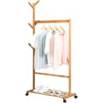 ⁦ستاند ملابس خشب عجال و علاقة 0708 -- 70 سم⁩ - الصورة ⁦3⁩