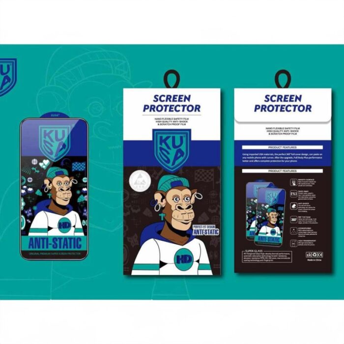 10321656_67db75eee6215 لزقة حماية هاتف iphone 13 Pro Max شفاف فل مع حماية سماعة - الصورة 1