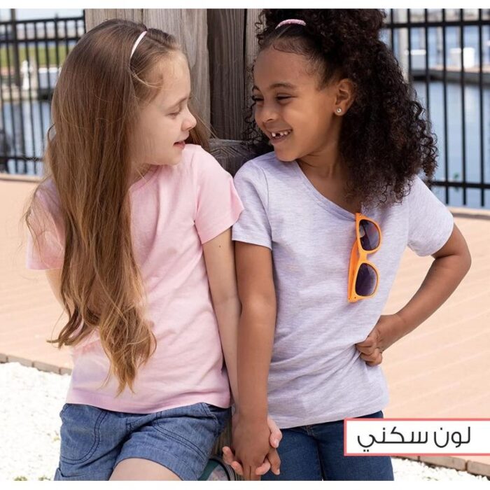 10321733_67db76278f8dc بلوزة تيشيرت للاطفال لون سكني - الصورة 1