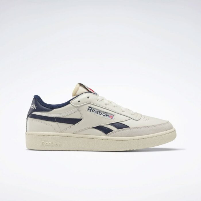 10321807_67db766a629cf Reebok Men's Club C Revenge Vintage Shoes - حذاء ريبوك كلوب سي ريفينج للرجال لون أبيض وأزرق - الصورة 1