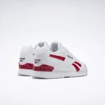 ⁦Reebok Mens' Glide Ripple Clip Shoes- حذاء ريبوك جلايد ريبل كليب للرجال لون أبيض وأحمر⁩ - الصورة ⁦3⁩