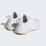 ⁦حذاء اديداس رابيد سبورت بونص لس للجنسين لون أبيض-adidas RapidaSport Bounce Lace Shoes - White⁩ - الصورة ⁦5⁩
