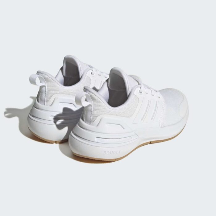 ⁦حذاء اديداس رابيد سبورت بونص لس للجنسين لون أبيض-adidas RapidaSport Bounce Lace Shoes - White⁩ - الصورة ⁦5⁩