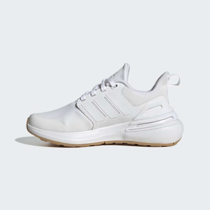 ⁦حذاء اديداس رابيد سبورت بونص لس للجنسين لون أبيض-adidas RapidaSport Bounce Lace Shoes - White⁩ - الصورة ⁦6⁩
