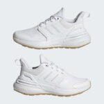⁦حذاء اديداس رابيد سبورت بونص لس للجنسين لون أبيض-adidas RapidaSport Bounce Lace Shoes - White⁩ - الصورة ⁦7⁩