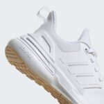 ⁦حذاء اديداس رابيد سبورت بونص لس للجنسين لون أبيض-adidas RapidaSport Bounce Lace Shoes - White⁩ - الصورة ⁦8⁩