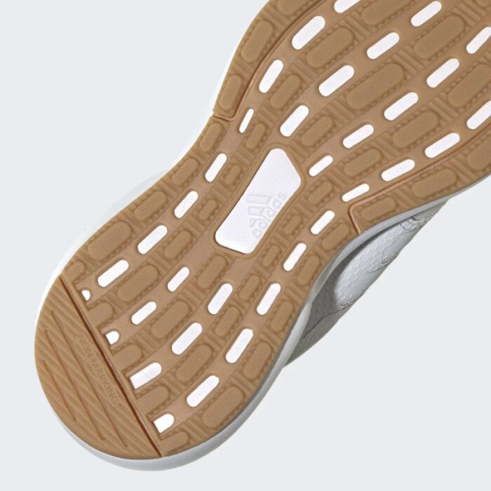 ⁦حذاء اديداس رابيد سبورت بونص لس للجنسين لون أبيض-adidas RapidaSport Bounce Lace Shoes - White⁩ - الصورة ⁦9⁩