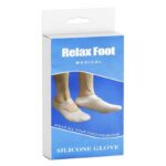 ⁦زوج جوارب سيليكون طبية من ريلاكس فوت - Relax Foot Silicone Glove Silicone Socks (1 pairs)⁩ - الصورة ⁦3⁩