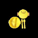 ⁦لنش بوكس البطة ..مقطع مع معلقة وشوكة⁩ - الصورة ⁦3⁩