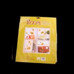 ⁦ستيكر لاصق بتصميم على شكل ورد أصفر لتزيين المنزل والأجهزة الكهربائية⁩ - الصورة ⁦2⁩