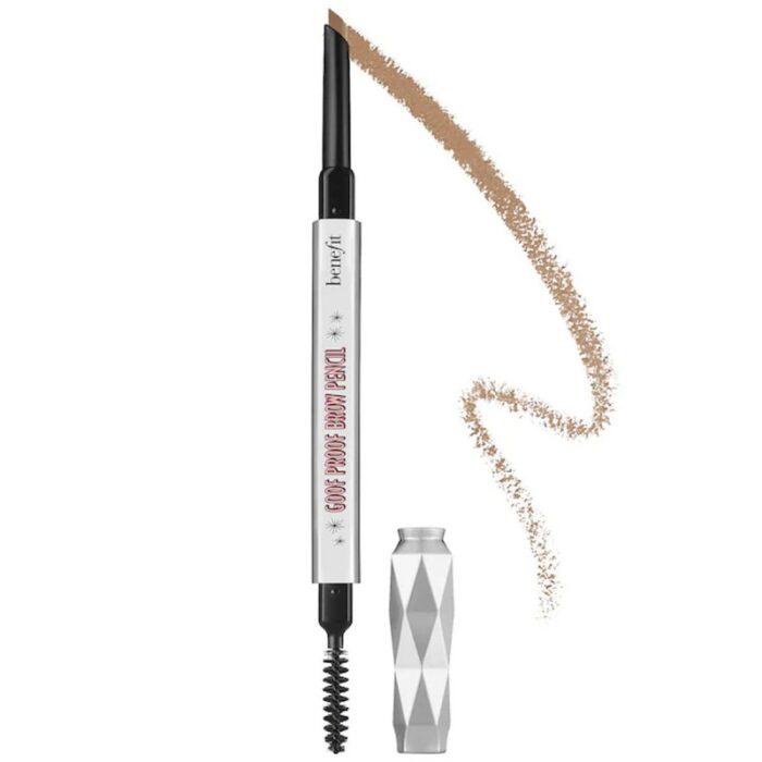 ⁦Benefit Cosmetics Goof Proof Easy Shape & Fill Eyebrow Pencil Shade 1 - Cool light blonde - قلم رسم الحواجب جوف بروف 1 أشقر فاتح⁩ - الصورة ⁦2⁩