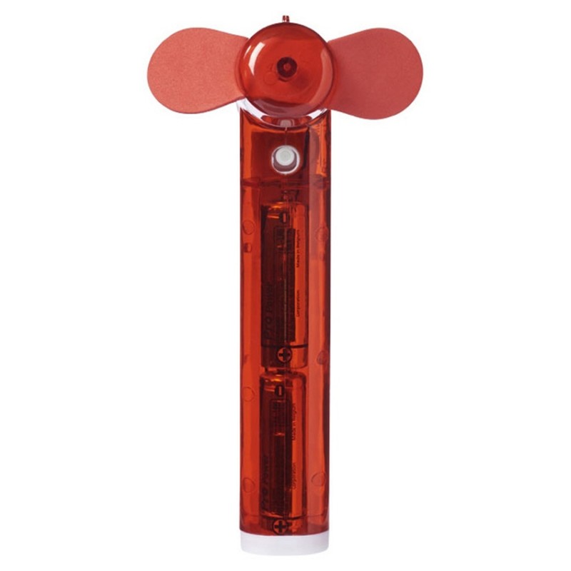 10322130_67db77b353c00 مروحة + رشاش رذاذ ماء لون احمر - الصورة 1