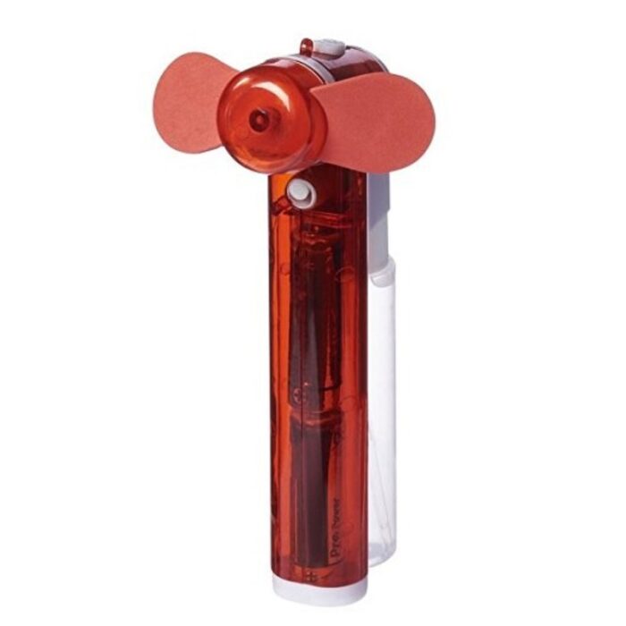 ⁦مروحة + رشاش رذاذ ماء لون احمر⁩ - الصورة ⁦2⁩