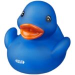لعبة بط بلاستيكية لحوض الاستحمام لون ازرق