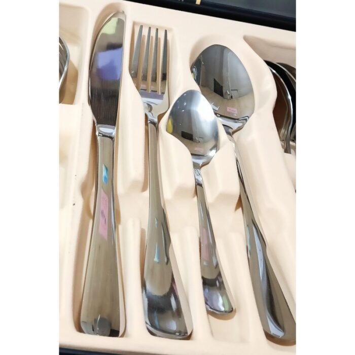 ⁦طقم 24 قطعة شوك معالق سكاكين⁩ - الصورة ⁦2⁩