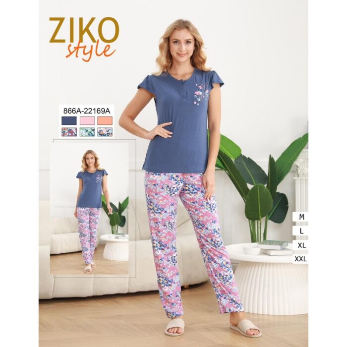 10322262_67db781669421 بيجامة ستاتي قطعتين من Ziko STYLE - الصورة 1