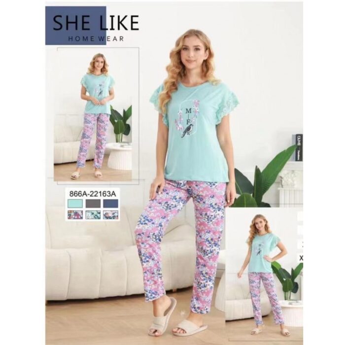 10322263_67db7819bb89e بيجامة ستاتي قطعتين من She Like - الصورة 1
