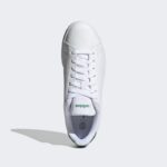 ⁦adidas Men's Advantage Shoes - White - حذاء اديداس ادفانتج للرجال لون أبيض⁩ - الصورة ⁦2⁩