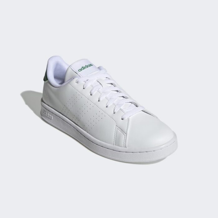 ⁦adidas Men's Advantage Shoes - White - حذاء اديداس ادفانتج للرجال لون أبيض⁩ - الصورة ⁦4⁩