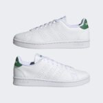 ⁦adidas Men's Advantage Shoes - White - حذاء اديداس ادفانتج للرجال لون أبيض⁩ - الصورة ⁦7⁩