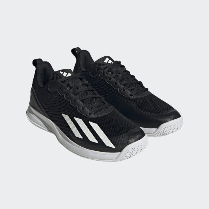 ⁦adidas Men's Courtflash Speed Tennis Shoes - Black- حذاء اديداس كورت فلاش سبيد تينس للرجال لون أسود⁩ - الصورة ⁦5⁩