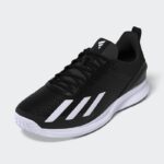 ⁦adidas Men's Courtflash Speed Tennis Shoes - Black- حذاء اديداس كورت فلاش سبيد تينس للرجال لون أسود⁩ - الصورة ⁦15⁩