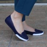 ⁦حذاء باليه ستاتي لون كحلي⁩ - الصورة ⁦2⁩