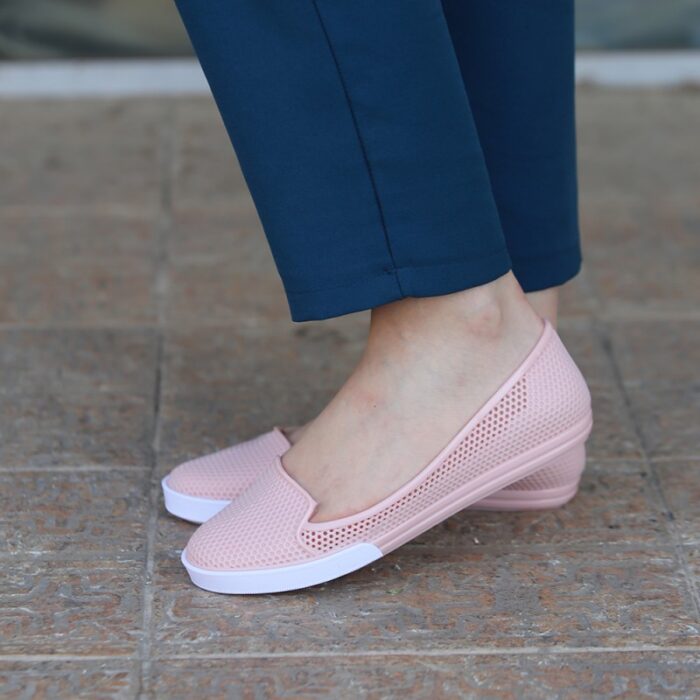 ⁦حذاء باليه ستاتي لون زهري⁩ - الصورة ⁦3⁩