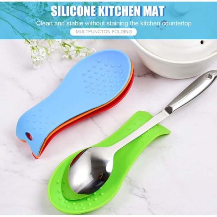 ⁦قاعدة سيلكون للمغارف والمعالق⁩ - الصورة ⁦3⁩