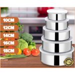 ⁦طقم 5 تبرويرات ستيل⁩ - الصورة ⁦4⁩